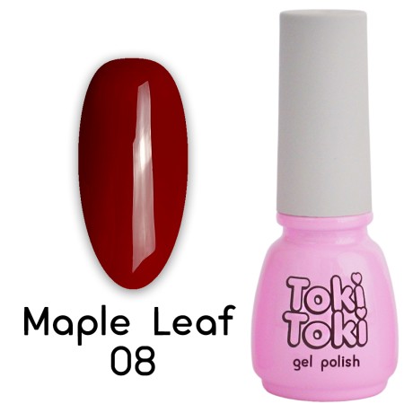 Гель лак Toki-Toki Maple Leaf  №08,  5мл